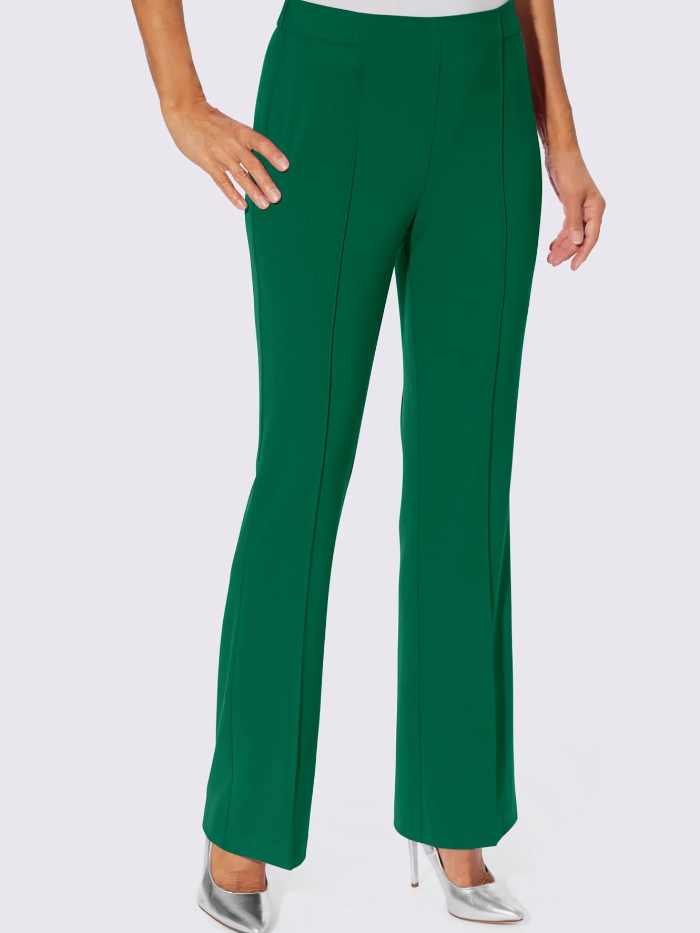 Fair Lady Pantalons|Tenues De Cérémonie<Pantalon tissé mélange de matières facile d'entretien