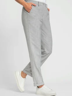 Pantalons<Pantalon tissé structure indéformable