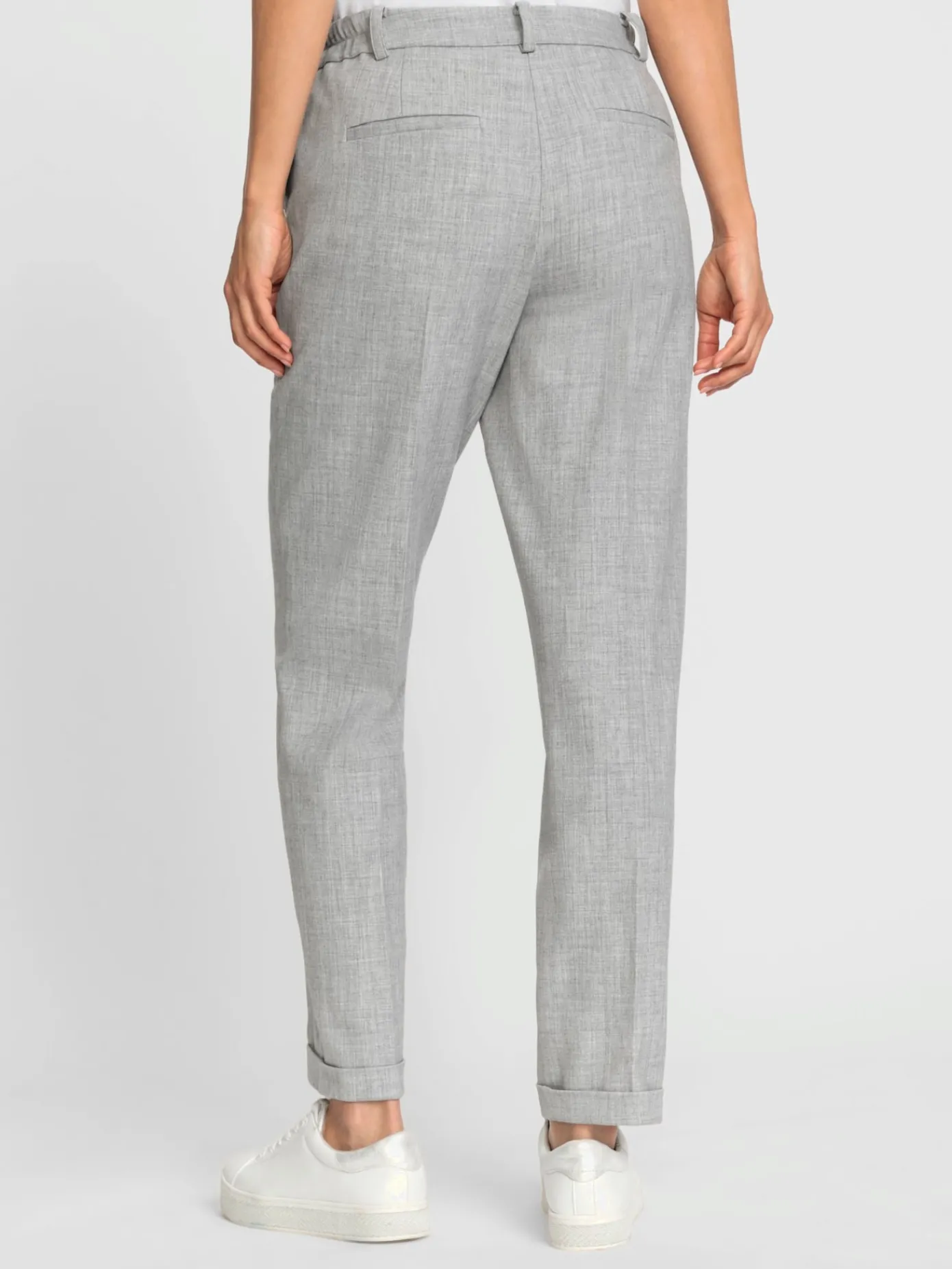 Pantalons<Pantalon tissé structure indéformable