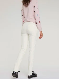 Linea Tesini Pantalons<Pantalon velours coupe droite