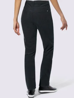 Linea Tesini Pantalons<Pantalon velours coupe droite