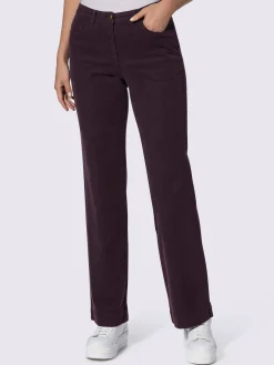 Pantalons<Pantalon velours qualité coton