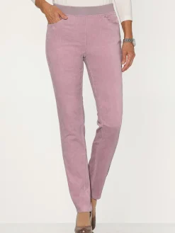 Pantalons<Pantalon velours qualité coton