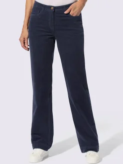 Pantalons<Pantalon velours qualité coton