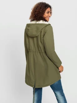 Vestes<Parka 64% coton