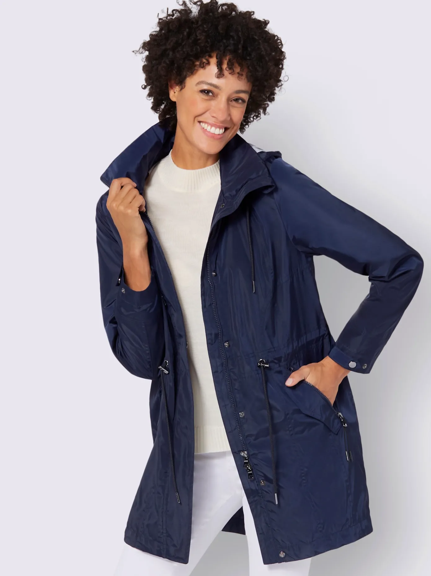 Vestes<Parka longueur amovible