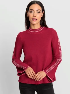 Rick Cardona Pulls<Pull à col montant 50% coton