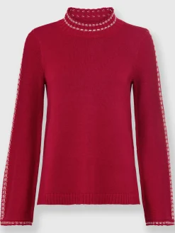 Rick Cardona Pulls<Pull à col montant 50% coton