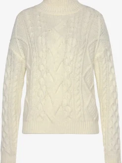 Buffalo Pulls<Pull à col montant motif torsadé tendance devant et aux manches