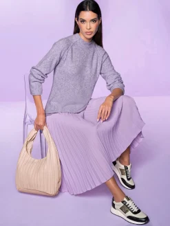 Rick Cardona Pulls<Pull à col montant qualité chinée