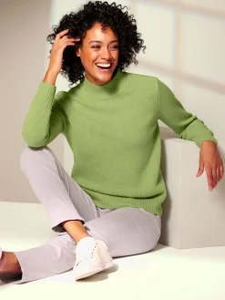 CREATION L PREMIUM Pulls<Pull à col montant qualité tricot exclusive