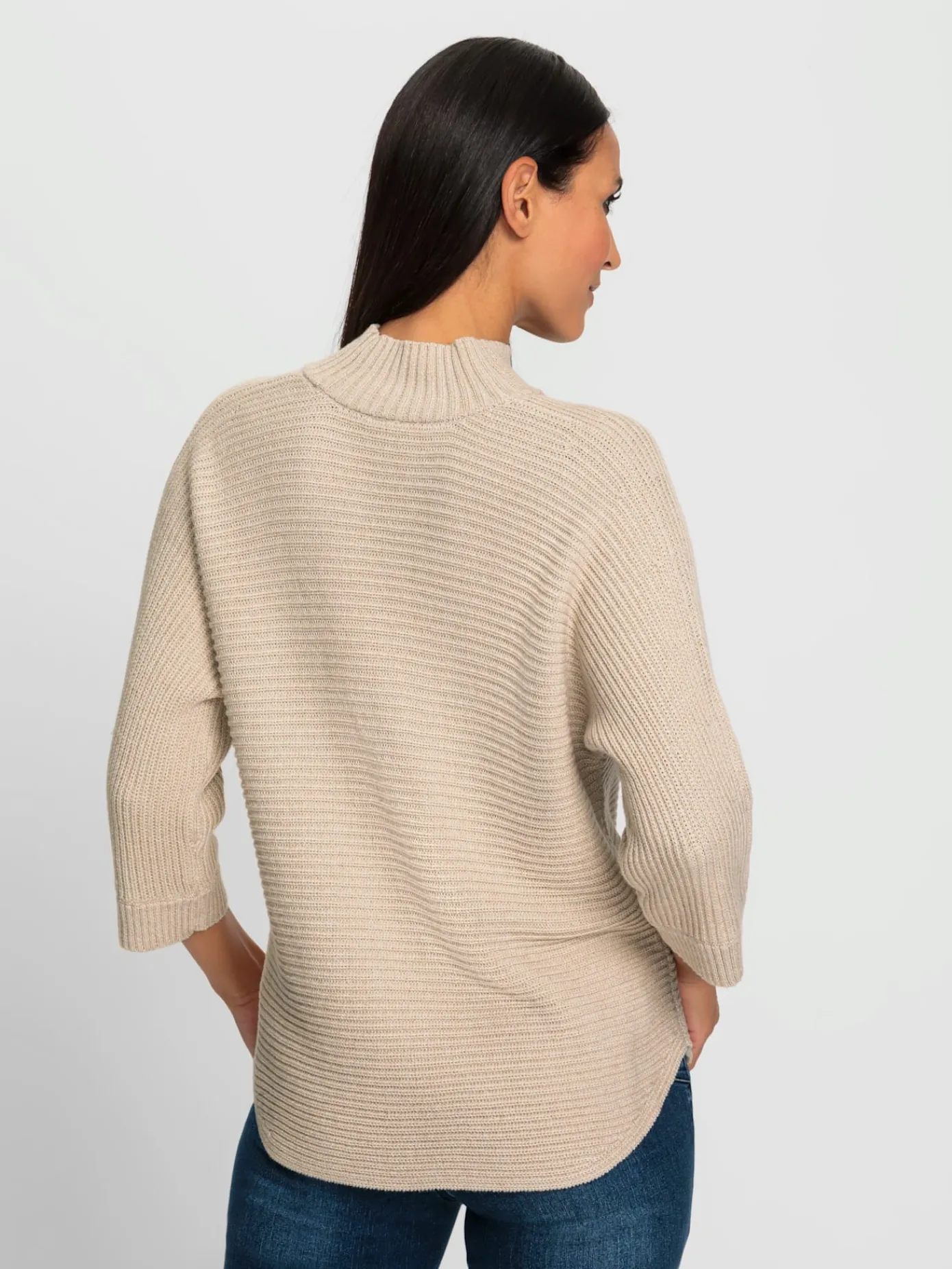 Rick Cardona Pulls<Pull à col montant tricot côtelé moderne