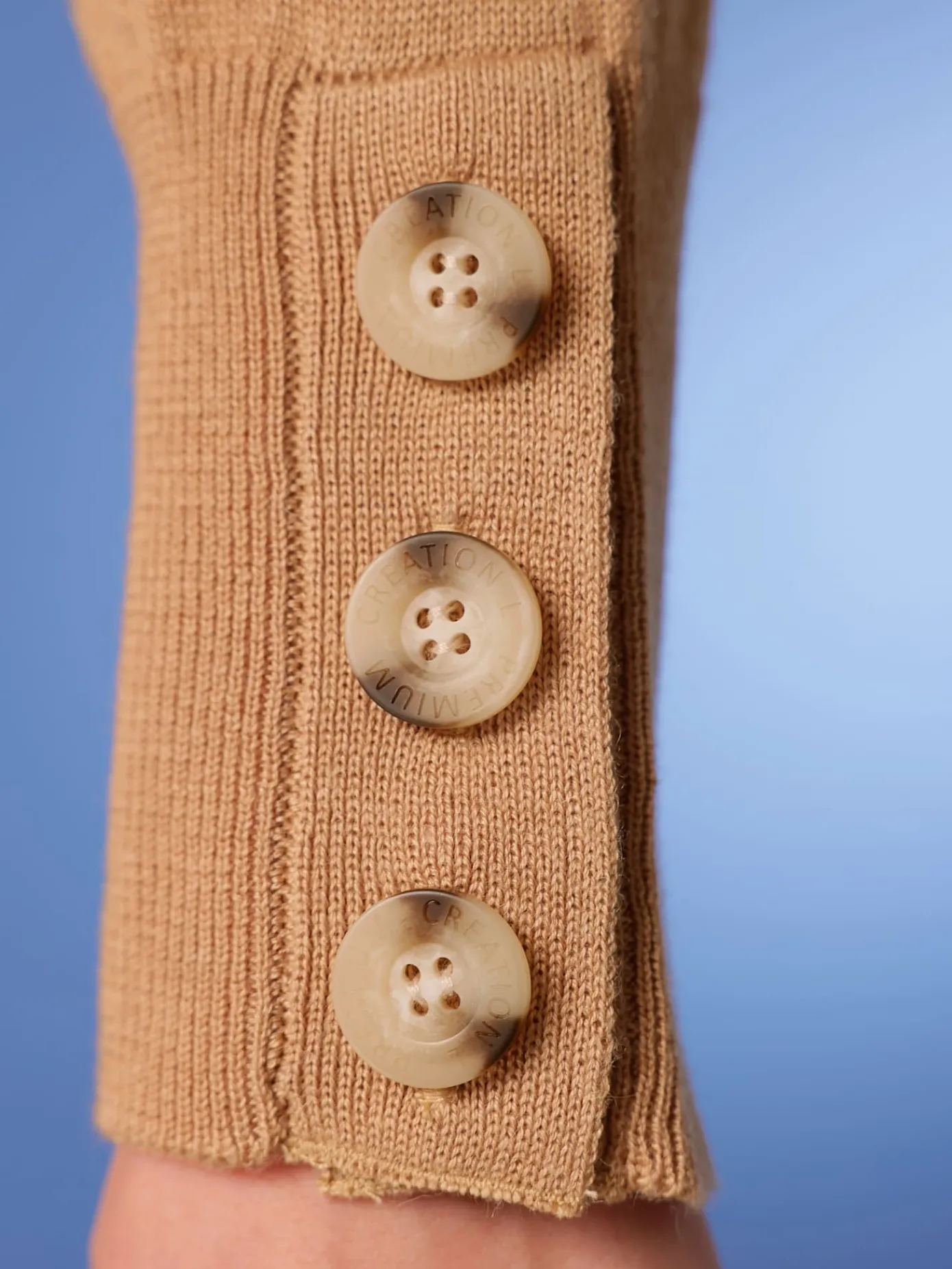 CREATION L PREMIUM Pulls<Pull à col roulé 30% laine vierge (mérinos)