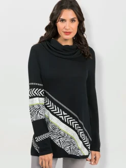 Creation L Pulls<Pull à col roulé 60% viscose