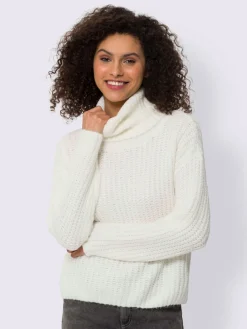 Linea Tesini Pulls<Pull à col roulé grand col roulé