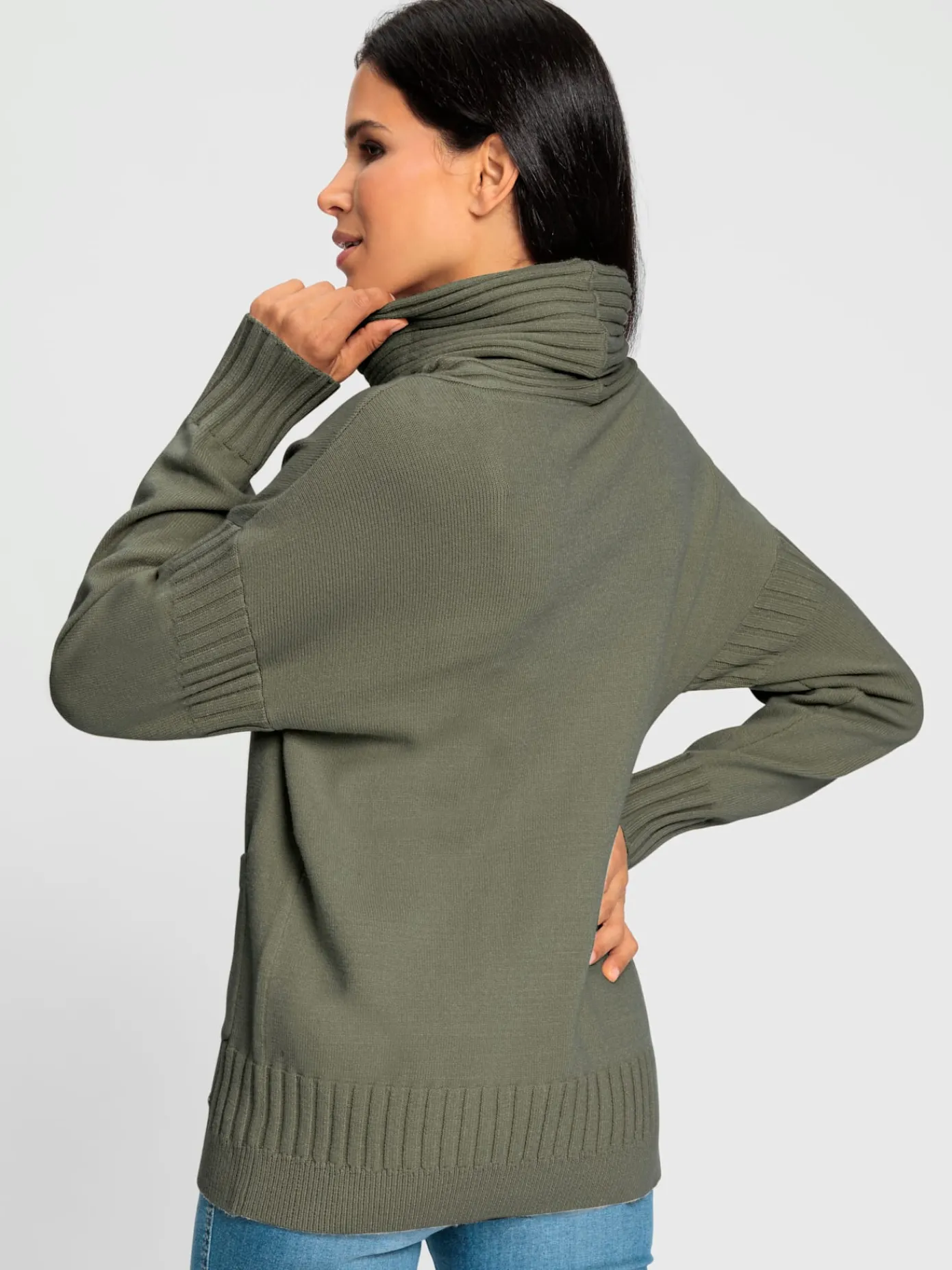 Rick Cardona Pulls<Pull à col roulé grand col roulé