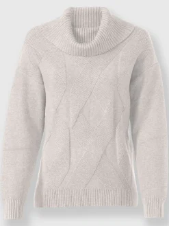 Rick Cardona Pulls<Pull à col roulé joli motif tricoté