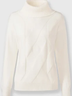 Rick Cardona Pulls<Pull à col roulé joli motif tricoté