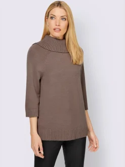 Rick Cardona Pulls<Pull à col roulé plus long au dos