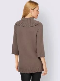 Rick Cardona Pulls<Pull à col roulé plus long au dos