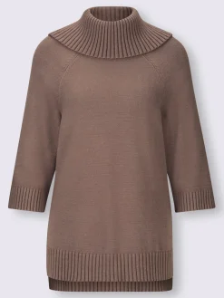 Rick Cardona Pulls<Pull à col roulé plus long au dos