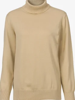 Collection L Pulls<Pull à col roulé pur coton