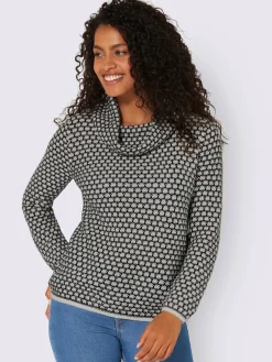 Pulls<Pull à col roulé ultra-doux et chaud