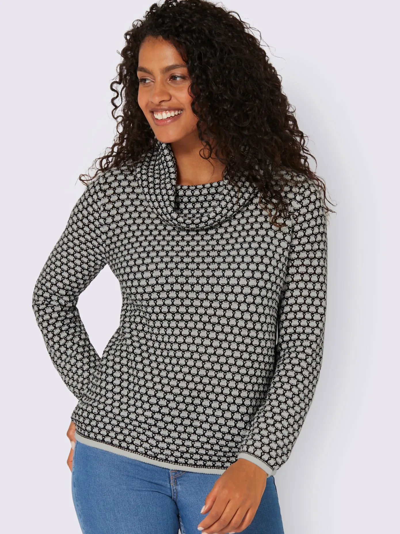 Pulls<Pull à col roulé ultra-doux et chaud