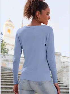 Vivance Pulls<Pull à encolure en v col v classique