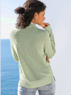 LASCANA Pulls<Pull à encolure en v jolie encolure en v avec bordure