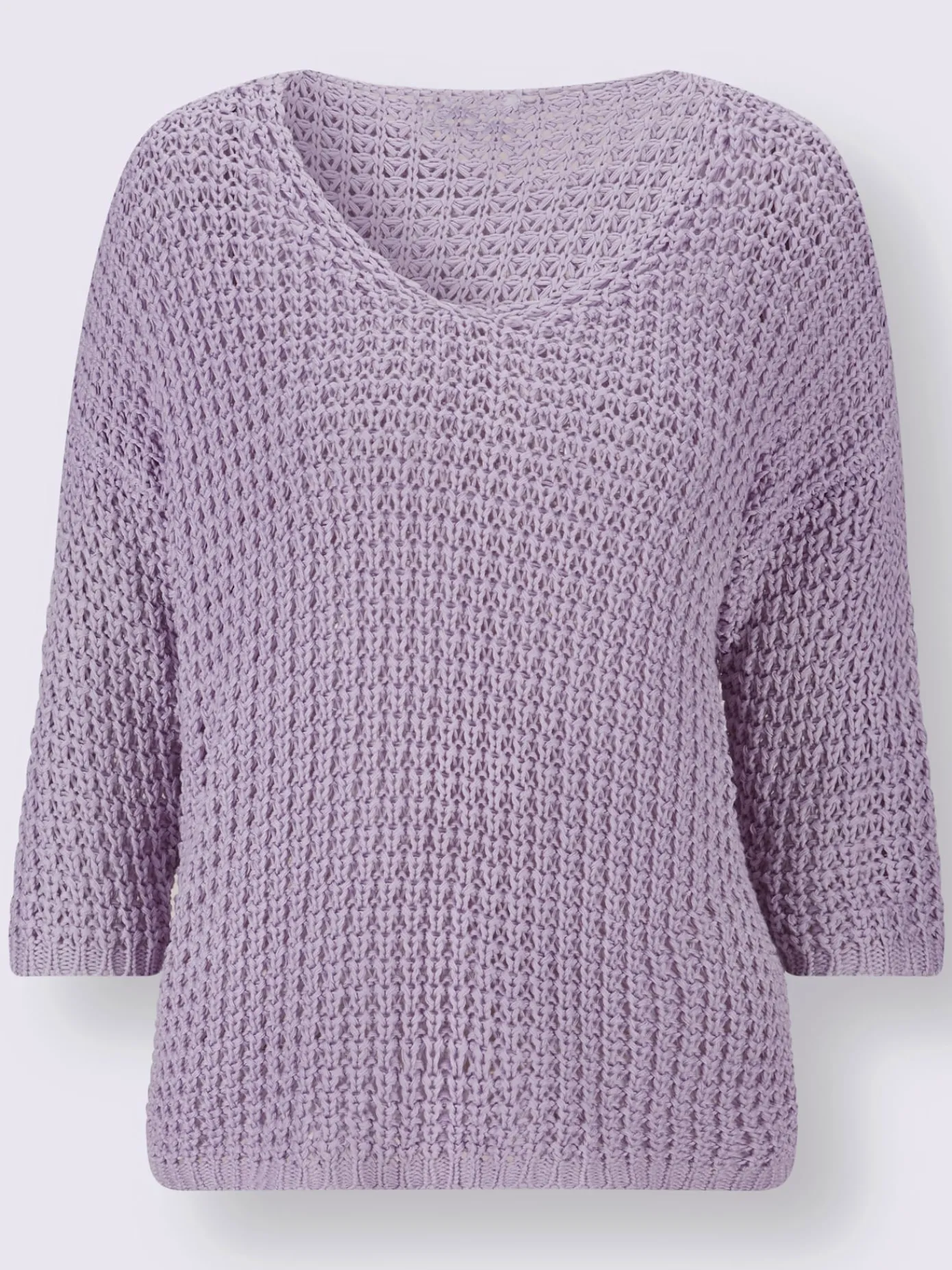 Creation L Pulls<Pull à manches 3/4 50% coton