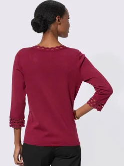 Creation L Pulls<Pull à manches 3/4 30% lyocell