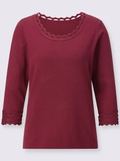 Creation L Pulls<Pull à manches 3/4 30% lyocell