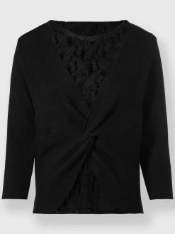 Ashley Brooke Pulls<Pull à manches 3/4 aspect 2 en 1 tendance