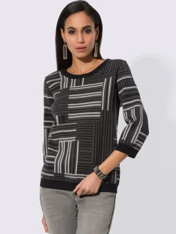 Creation L Pulls<Pull à manches 3/4 avec viscose (ecovero)