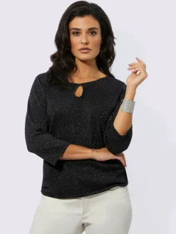 Creation L Pulls<Pull à manches 3/4 jolies fronces