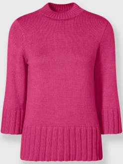 Rick Cardona Pulls<Pull à manches 3/4 larges finitions côtelées confortables