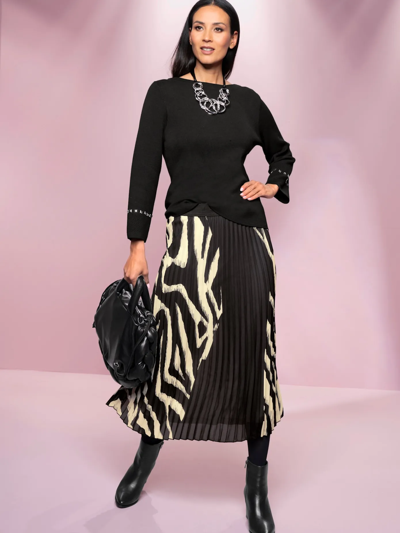 Rick Cardona Pulls<Pull à manches 3/4 petites pierres fantaisie tendance