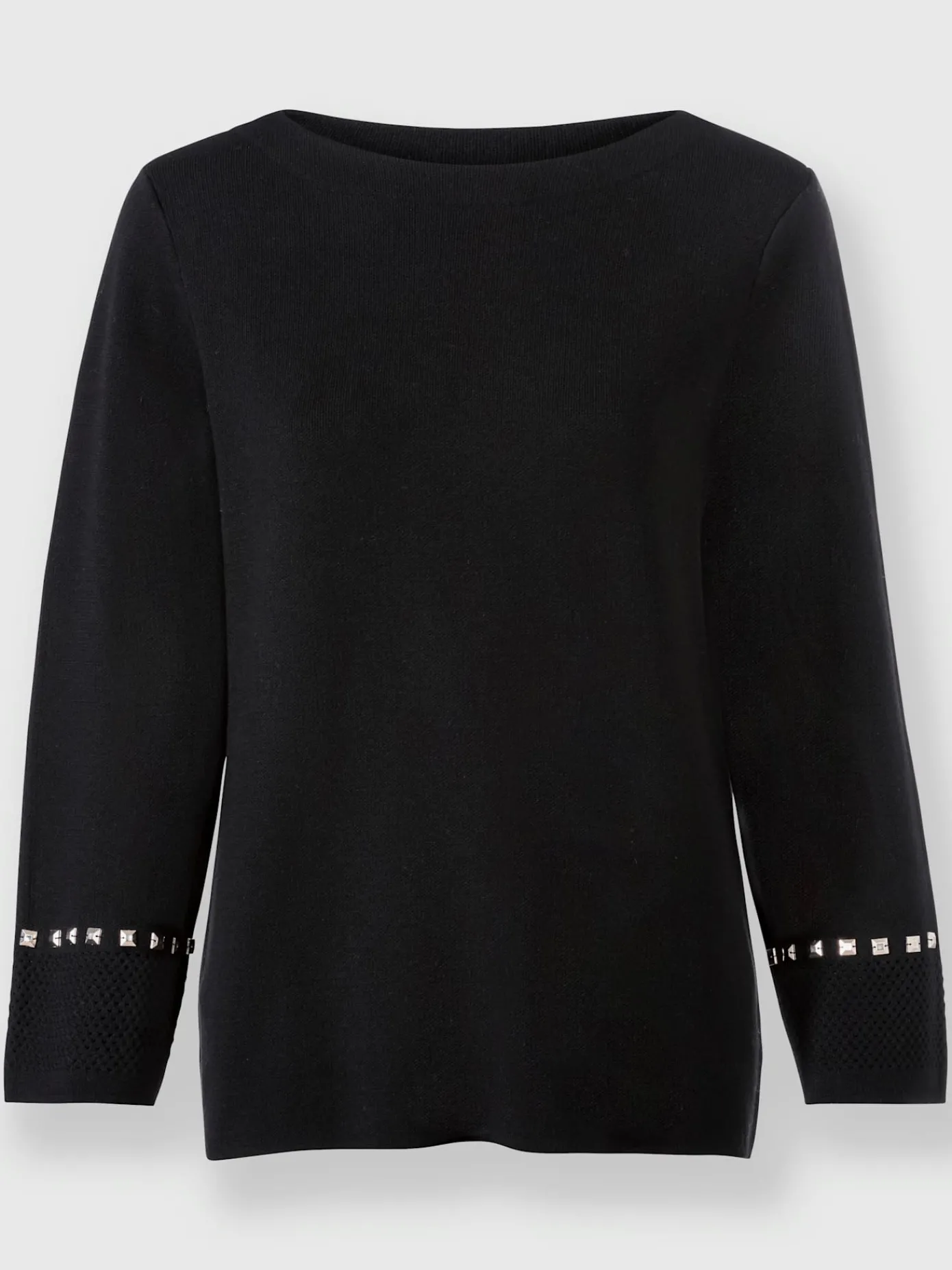 Rick Cardona Pulls<Pull à manches 3/4 petites pierres fantaisie tendance