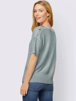 Linea Tesini Pulls<Pull à manches courtes encolure ronde