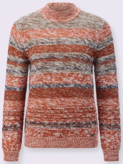 Collection L Pulls<Pull à manches longues 58% coton