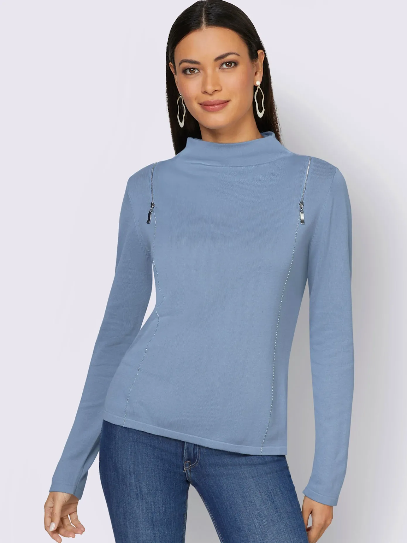 Creation L Pulls<Pull à manches longues 60% viscose