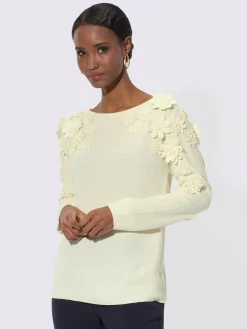 Creation L Pulls<Pull à manches longues avec viscose (ecovero)