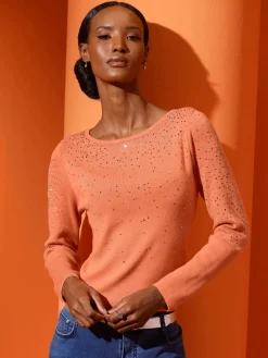 Creation L Pulls<Pull à manches longues avec viscose (ecovero)