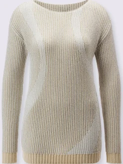 Creation L Pulls<Pull à manches longues mélange doux en coton