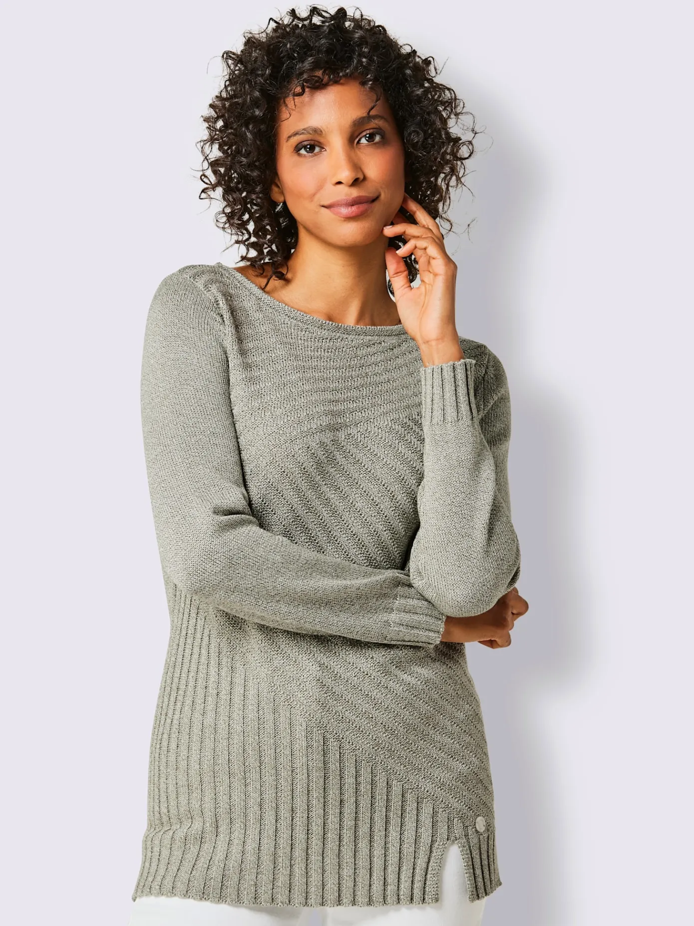 CREATION L PREMIUM Pulls<Pull à manches longues mélange de qualité