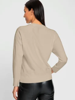 Rick Cardona Pulls<Pull à manches longues parties transparentes