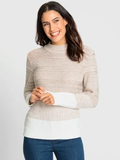 Pulls<Pull à manches longues qualité coton