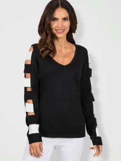 Pulls<Pull à manches longues qualité viscose douce