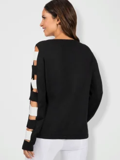 Pulls<Pull à manches longues qualité viscose douce